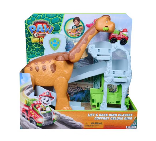 Playset Deluxe Pup Squad Pat Patrouille Mission Dino