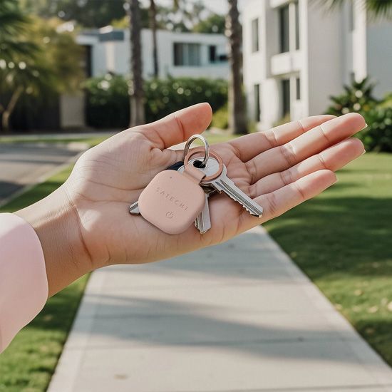 Satechi Porte-cles FindAll cuir vegan