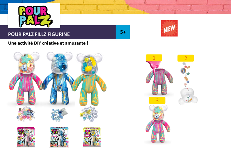 Pour Palz Fillz Figurine Kit DIY