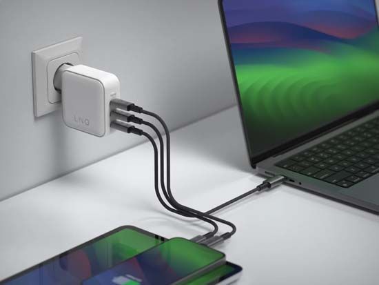 LINQ ProCharge 140W USB-C GaN wall charger