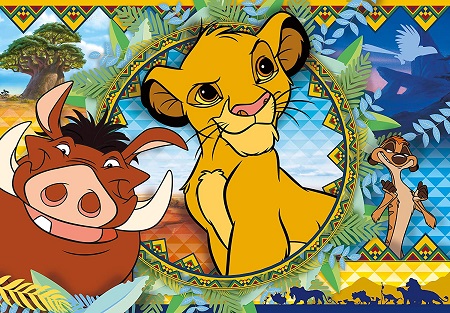 Clementoni Puzzle The Lion King 104 pieces