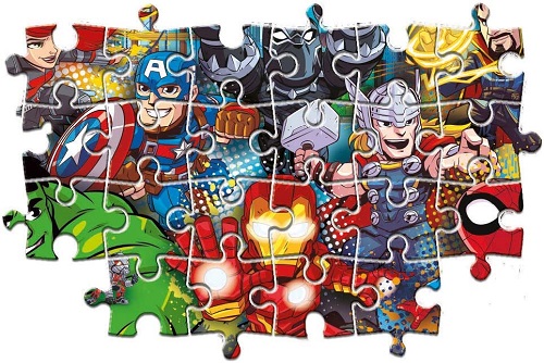 Clementoni Maxi Superhero Marvel