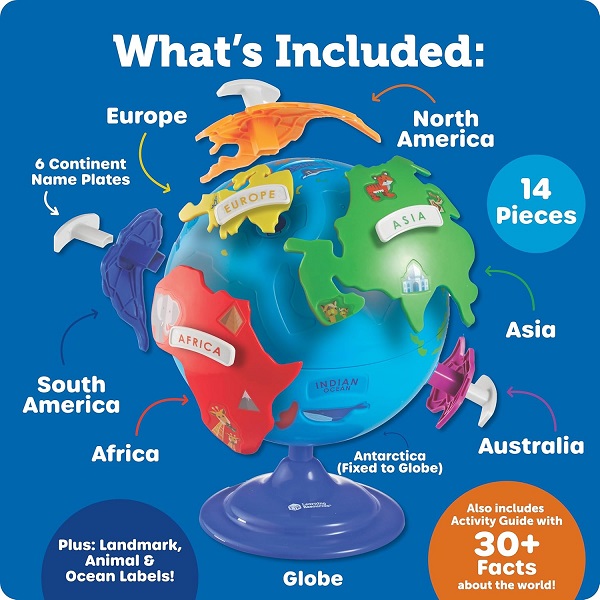 Puzzle Globe Learning Resources