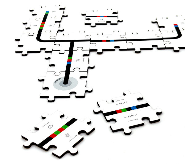 Puzzle en bois Ozobot 48 pices Edu Sense