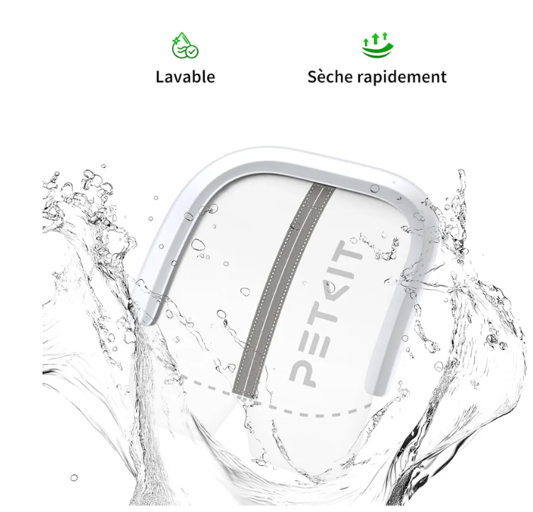 Rideau 2 litiere PETKIT Pura Max et Purobot Max Pro