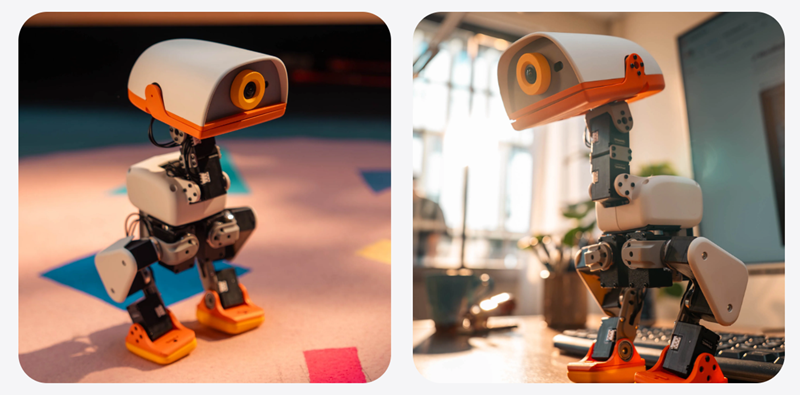 Microduck Pollen Robotics educational robot