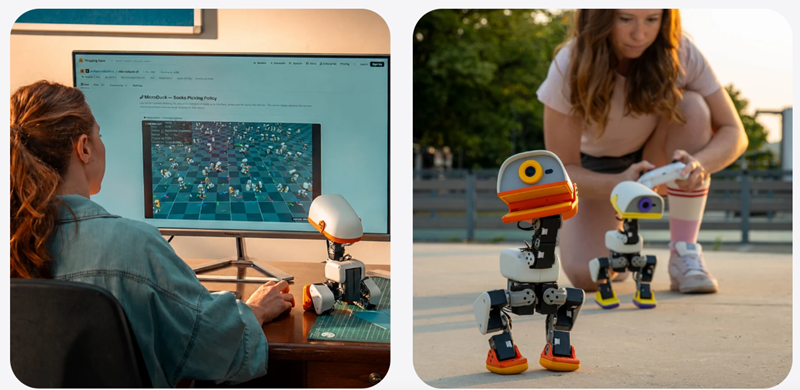 Microduck Pollen Robotics