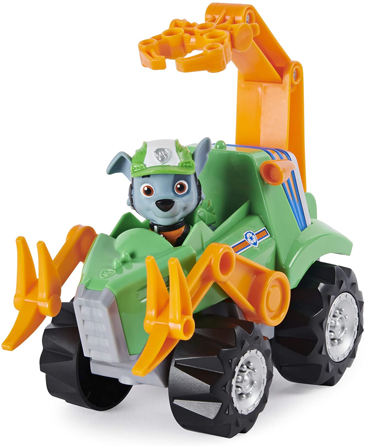 Rocky Paw Patrol dino rescue vehicle and figurine