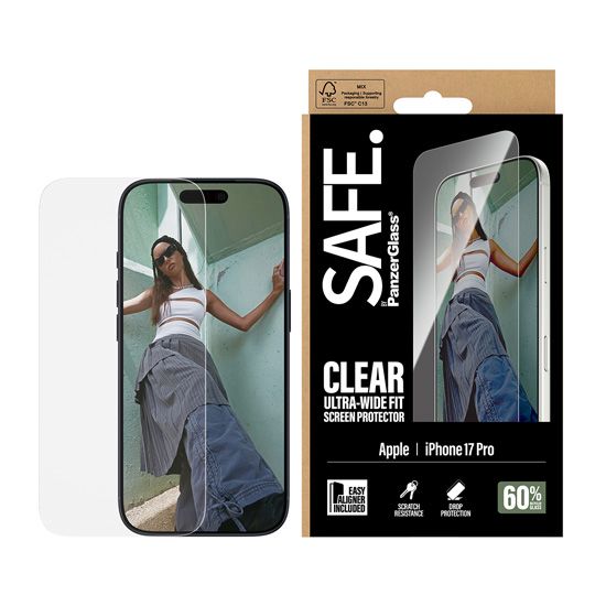 SAFE PanzerGlass Screen Protector for iPhone 17 Pro