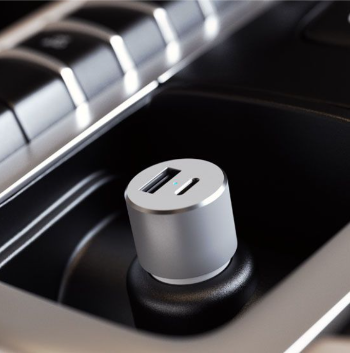 72W USB-C PD Satechi cigarette lighter socket