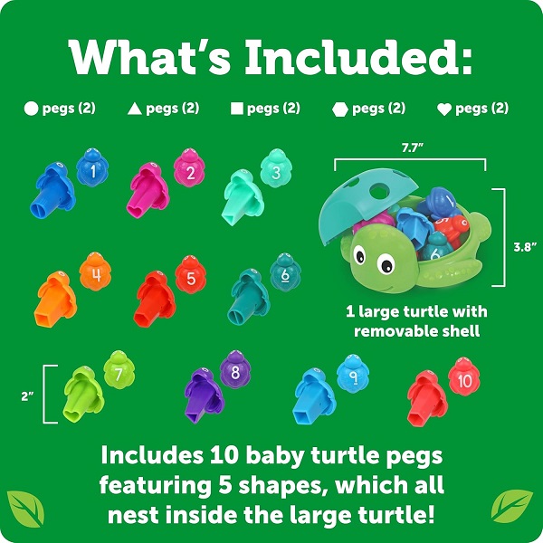Seymour the Counting Shapes Sea Turtle