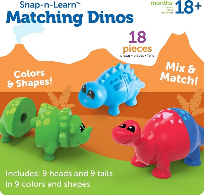 Snap-n-Learn Matching Dinos Learning Resources