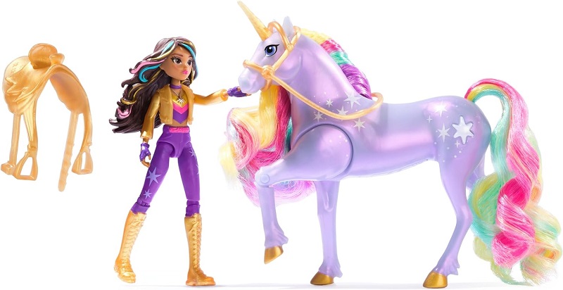 Sophia et Wildstar Magic Light jouet Unicorn Academy