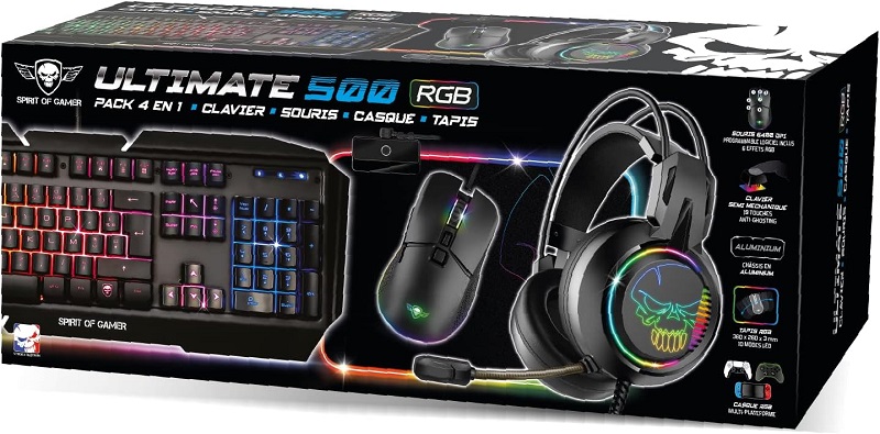 Spirit of Gamer Ultimate 500 pack gaming