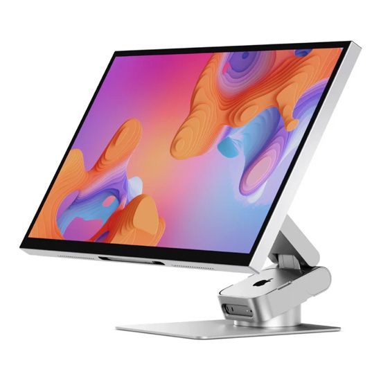 Alogic Omni Aspekt 32 and M4 Mac Mini Foldable Stand
