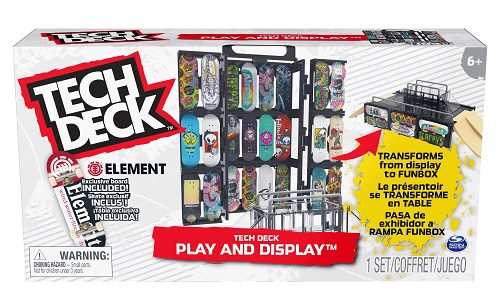 Tech Deck Play and Display convertible box