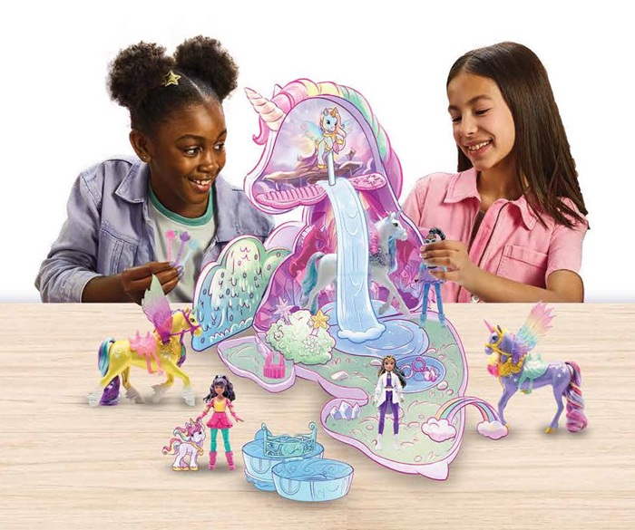 Unicorn Academy Unicorn Hair-Styling Head