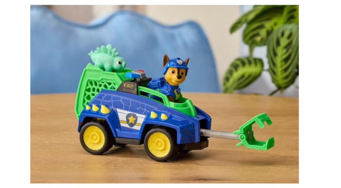 Vehicule et Figurine Chase PatPatrouille Mission Dino