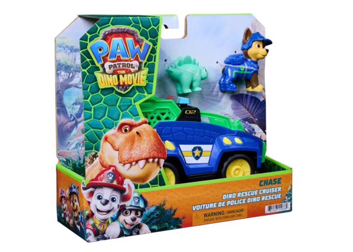 Vehicule et Figurine Chase PatPatrouille Mission Dino
