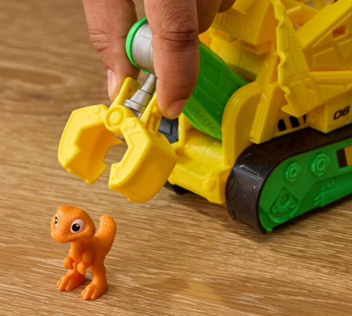 Vehicule et Figurine Ruben Pat Patrouille Mission Dino