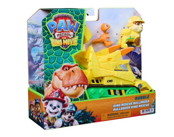 Vehicule et Figurine Ruben Pat Patrouille Mission Dino