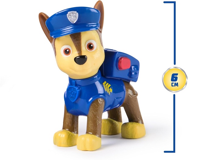 Pat Patrouille vehicule police avec figurine