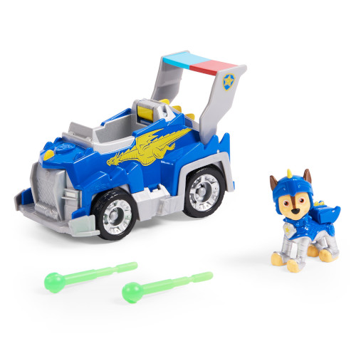 Chase rescue knights Paw Patrol vehicle and figure