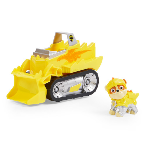 Rubble Rescue Knights Paw Patrol vehicle and figurine