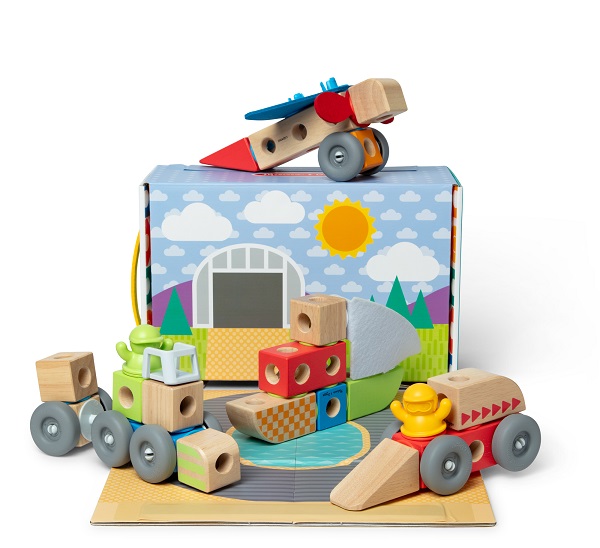 Melissa And Doug 54 Pieces Vehicles