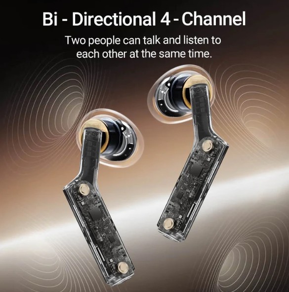 W4 AI Interpreter Earbuds