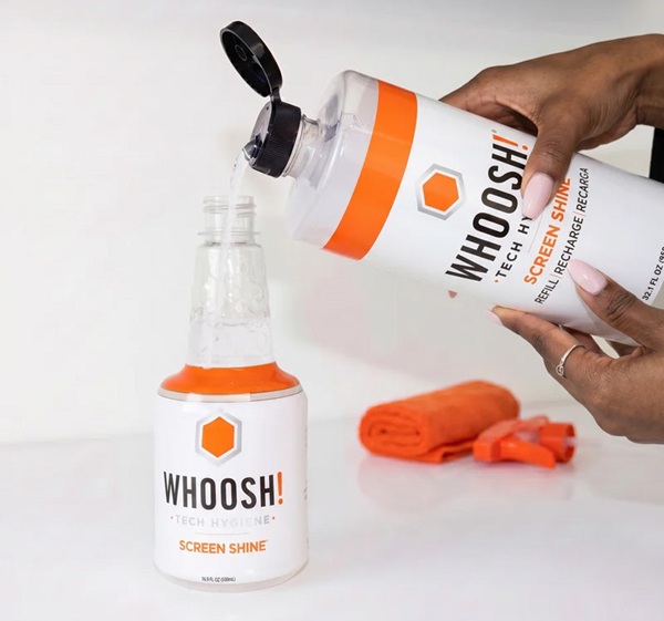 Recharge WHOOSH Screen Shine 950 ml pour nettoyer les �crans