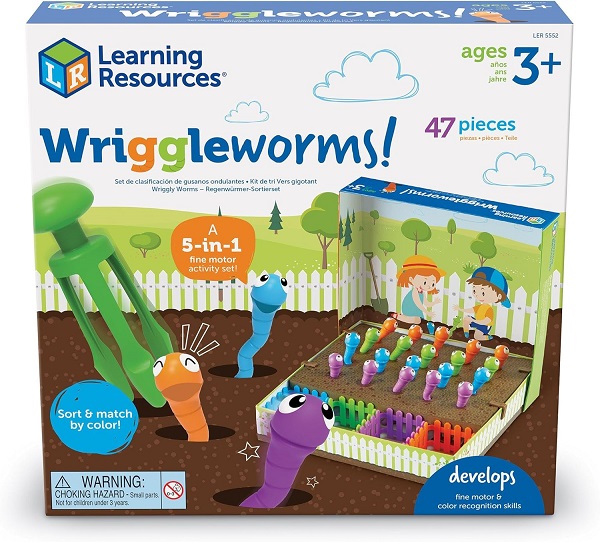 Wriggleworms Fine Motor Activity Set