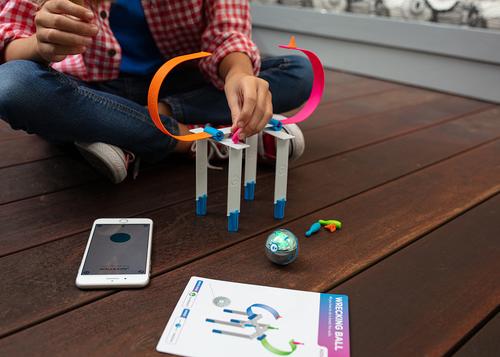 Sphero Mini wrecking ball activity