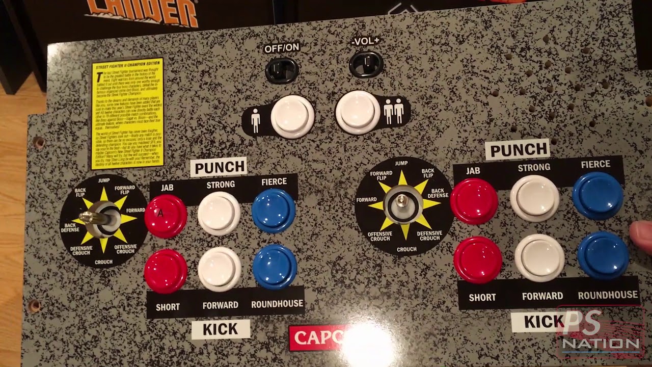 Arcade1Up controls