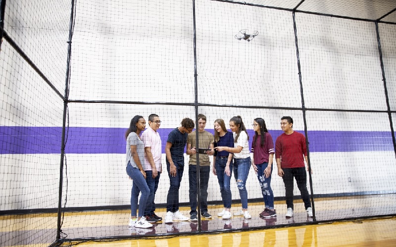 10 x 20 arena for Pitsco's Echo drone