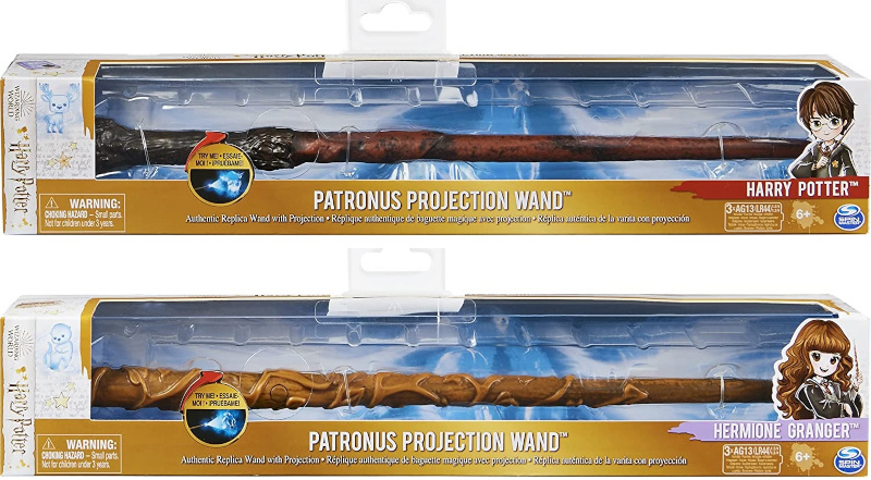 SPIN MASTER - Baguette magique projection patronus harry potter wizarding  world