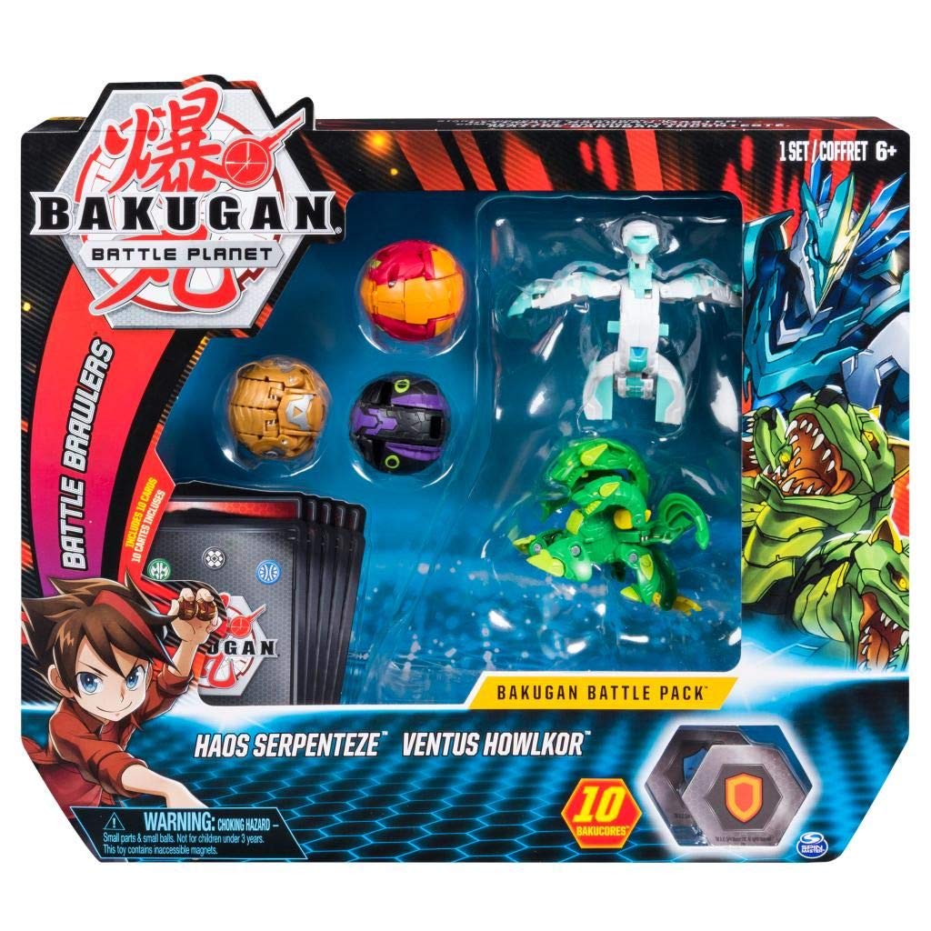 Bakugan Battle Pack Haos Serpenteze Ventus Howlkor