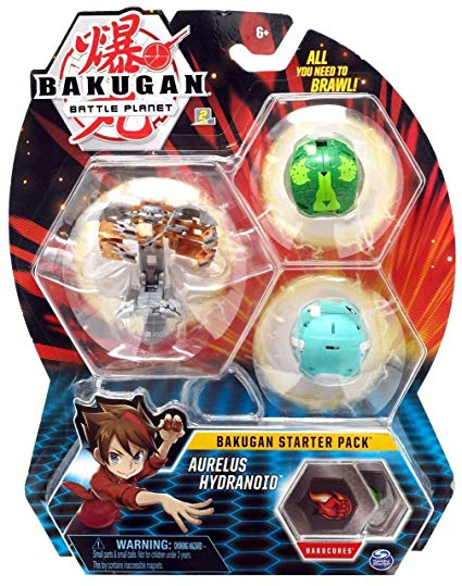 Bakugan starter pack Aurelus Hydranoid