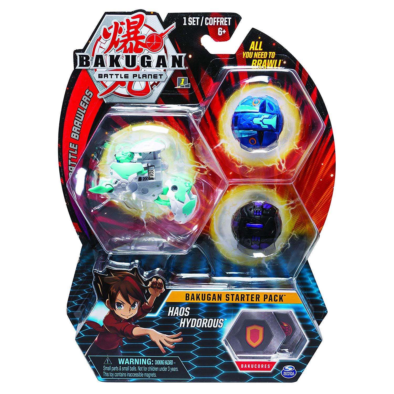 bakugan starter pack haos hydorous