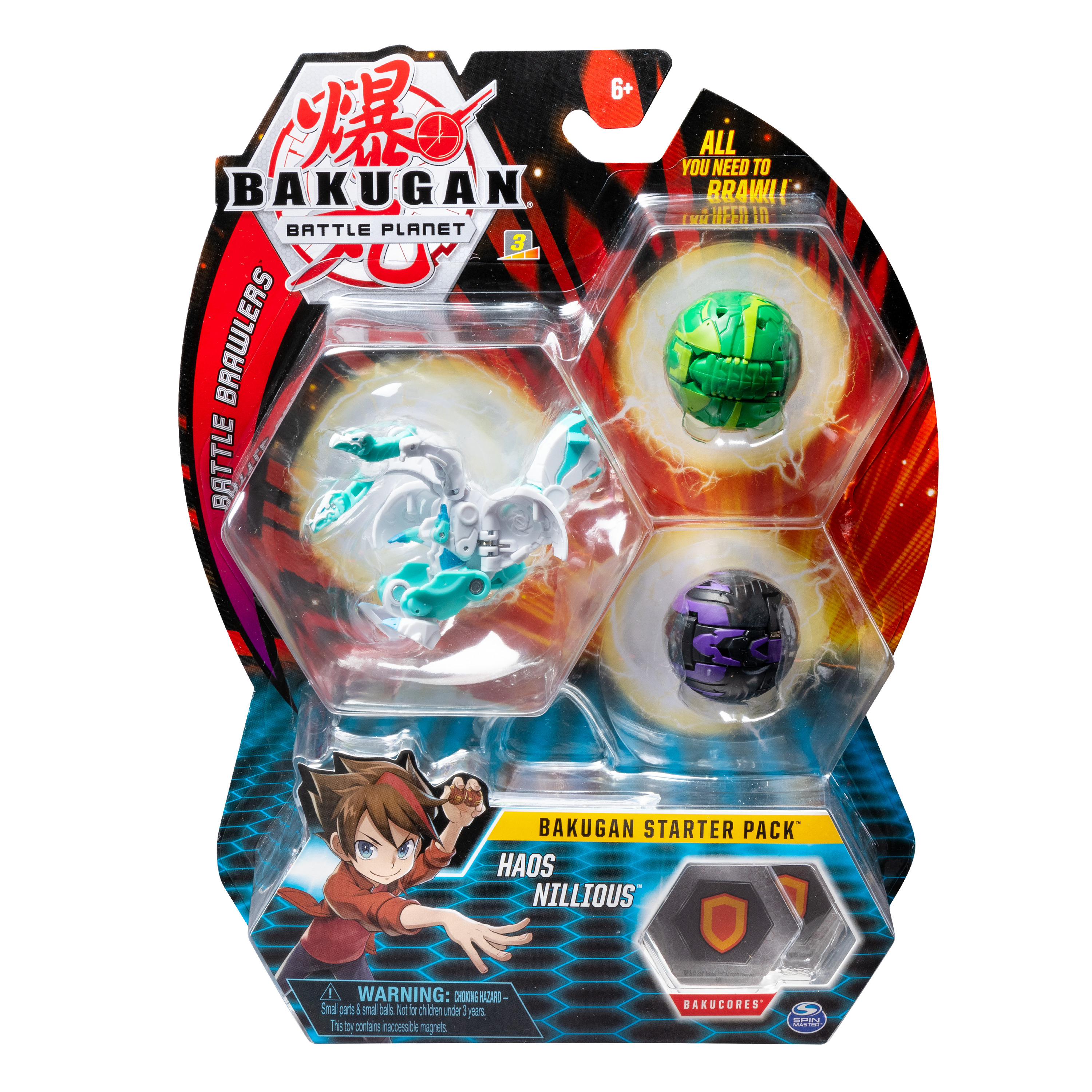 bakugan starter pack haos nillious