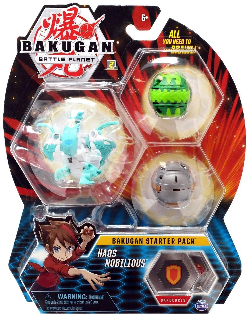 Bakugan starter pack Haos Nobilious