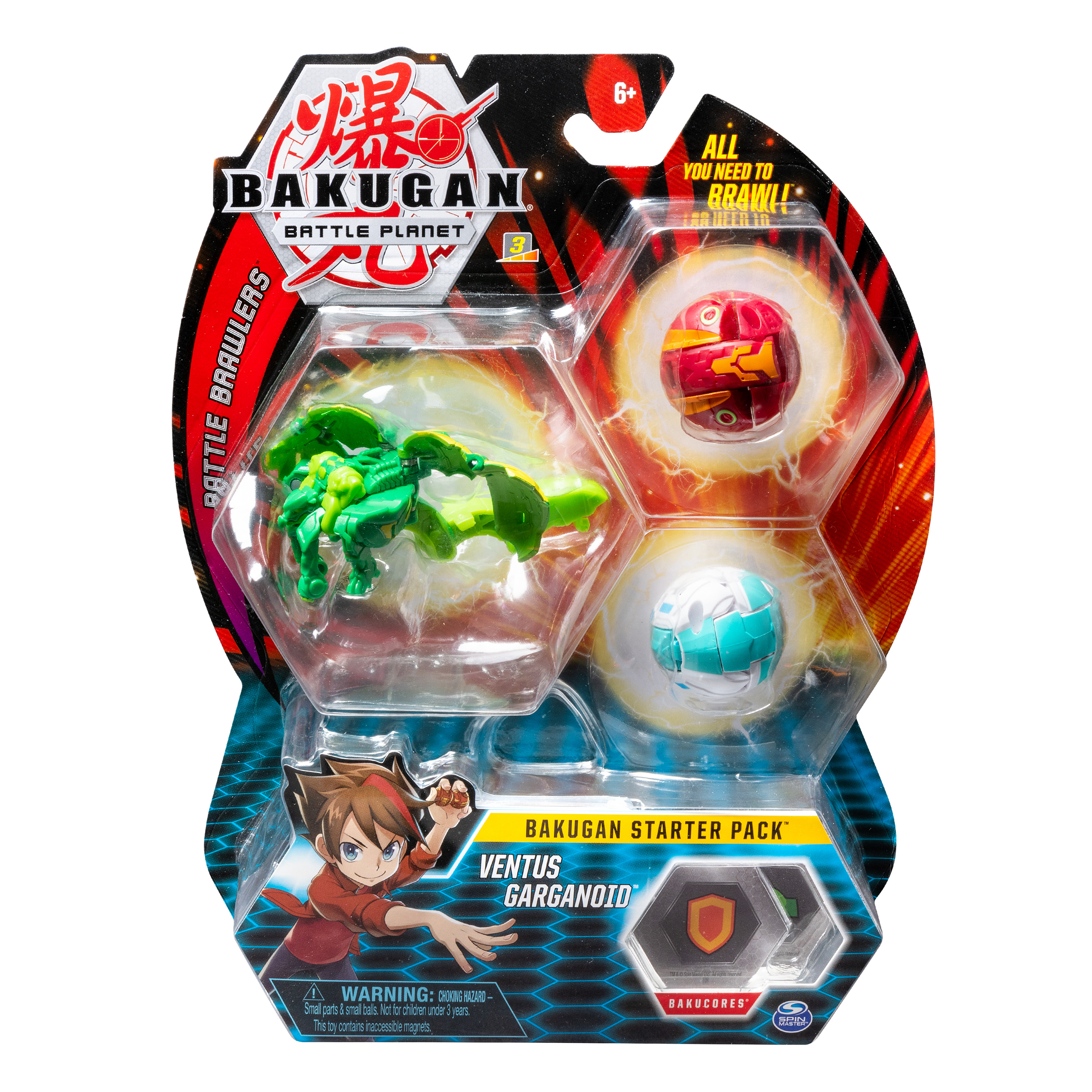 bakugan starter pack ventus garganoid