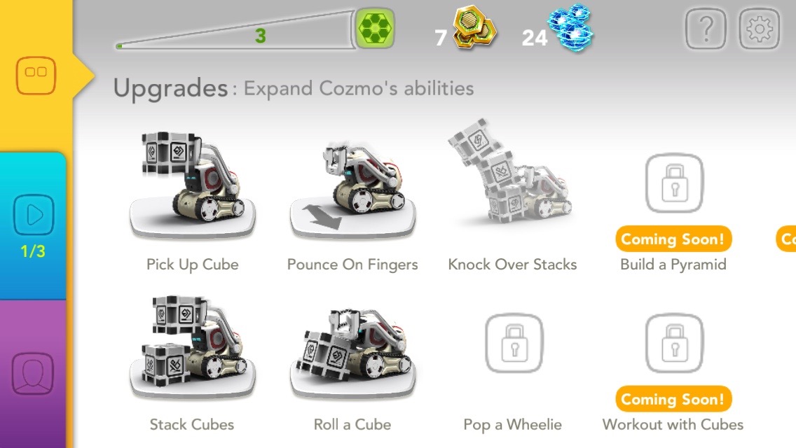 Dbloquez des comptences pour le robot Cozmo