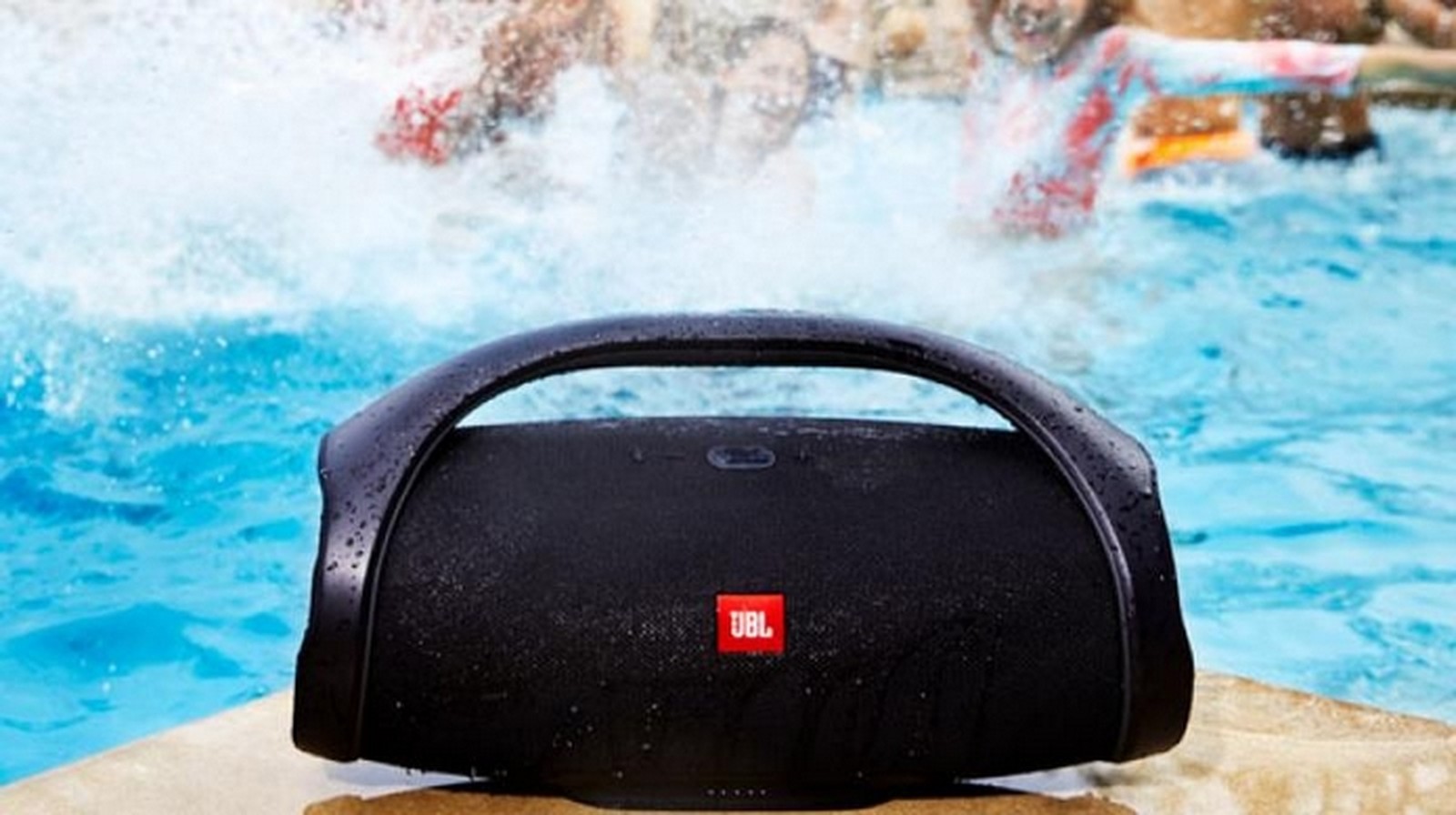 Jbl boombox sales pool