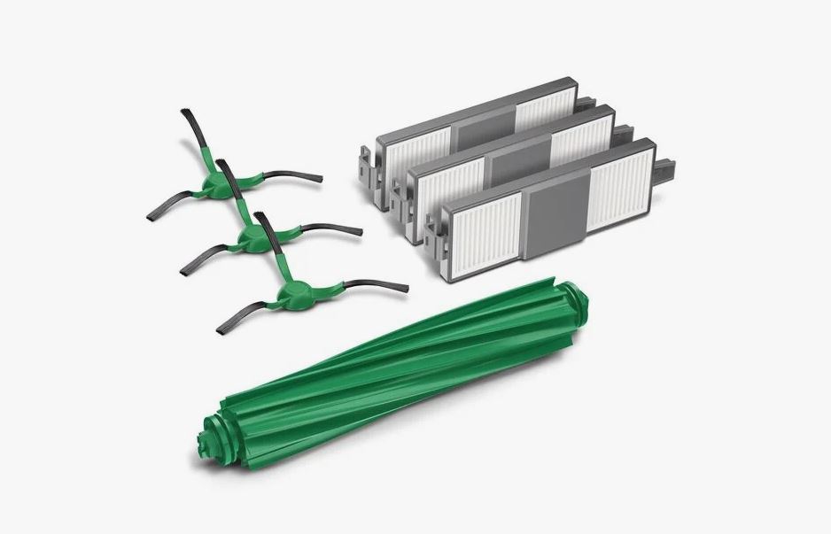 Kit De Pièces De Rechange Pour IRobot Roomba 205 - 1 Brosse Principale, 6 Serpillères, 2 Filtres HEPA, 4 Brosses Latérales