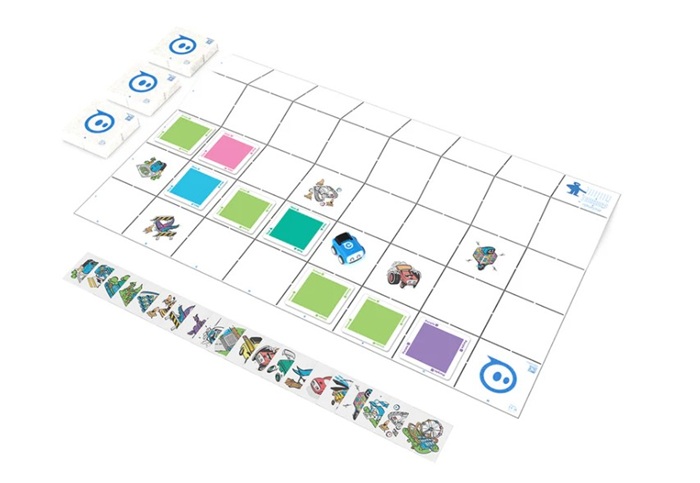 indi Folding Code Mat and Stickers Sphero
