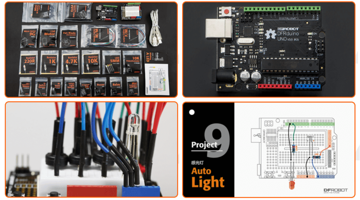 Kit de base pour Arduino  Commandé avant 16h00 = Livré demain !