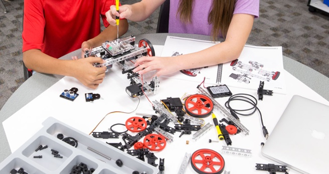 learn STEM with TETRIX PRIME educational kits