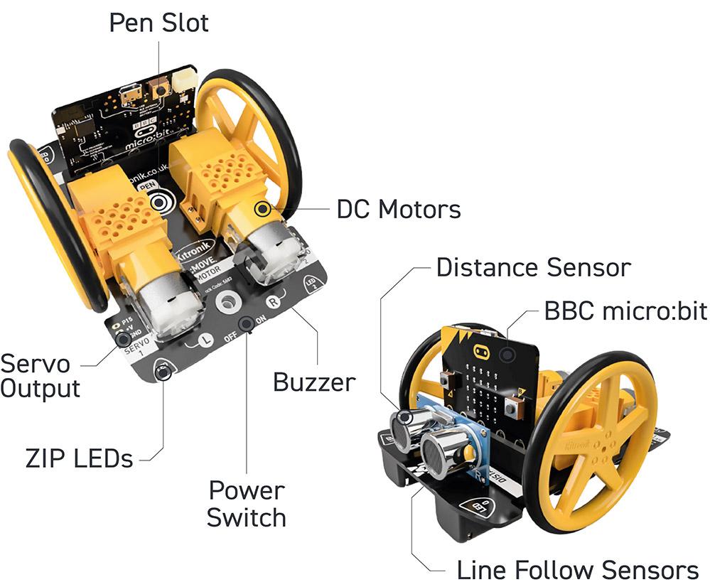 Kitronik :MOVE moteur BBC Micro:bit