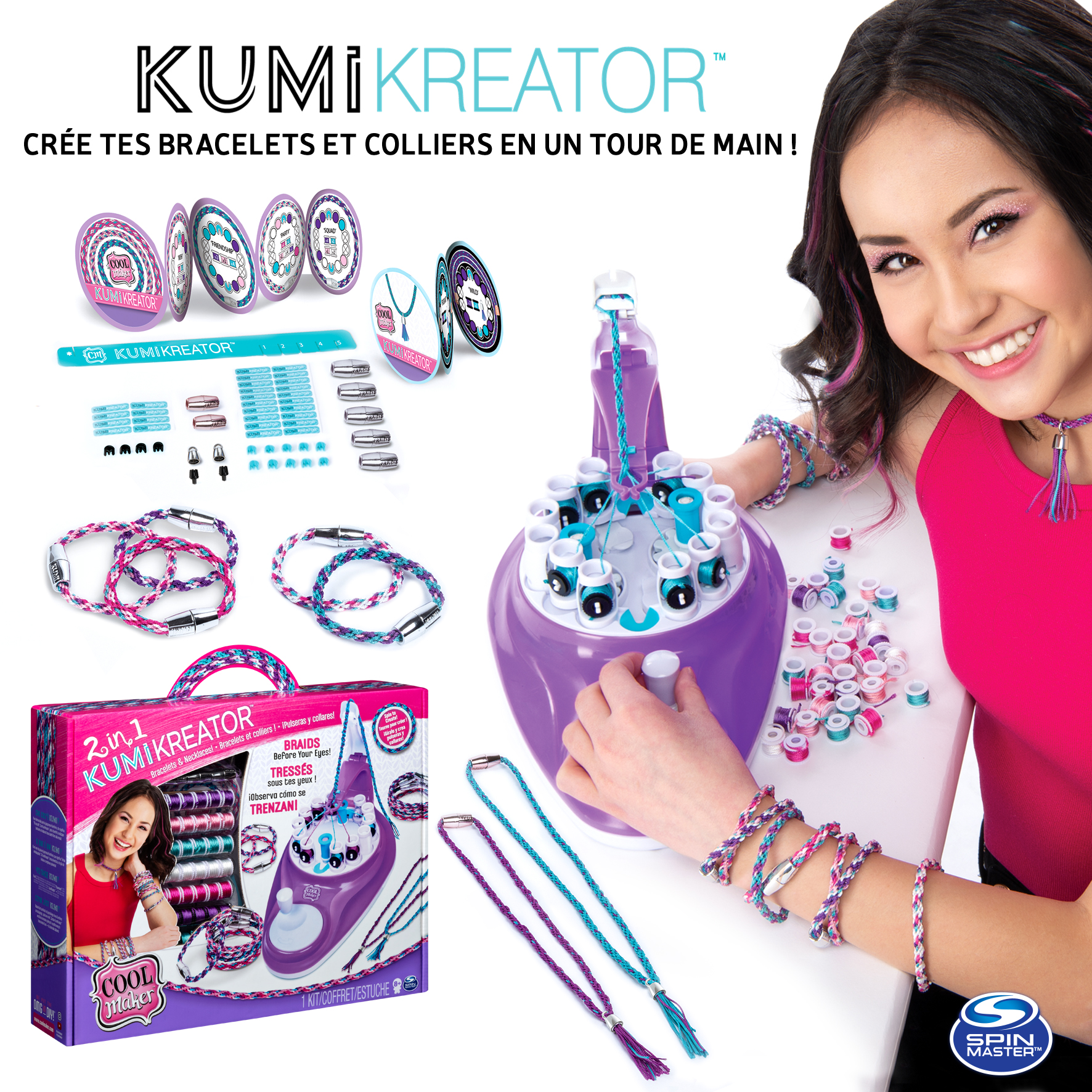 Kumi Kreator Bracelet Making Set!! * FAST DELIVERY *!! FROM TURKEY -  AliExpress